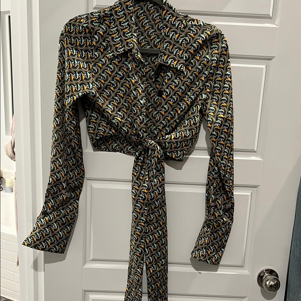Stylish Patterned Women's Top